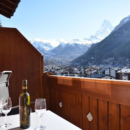Wohnung In Zermatt Mit Postkarten Matterhornblick Εξωτερικό φωτογραφία